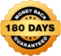 180-day Moneyback Guarantee