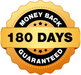 180-day Moneyback Guarantee Badge