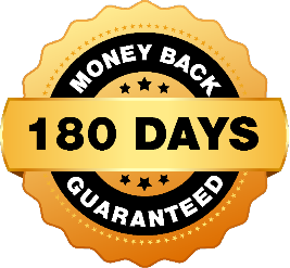 180-day Moneyback Guarantee Badge